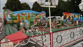 Aufbau Bad Vilbel, Vilbeler Markt 2023 Kirmesforum.de