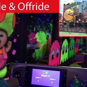 Rheinkirmes 2017 in Düsseldorf - Laser Pix - Onride & Offride (Tag/Nachtfahrt) [NEU! | POV / 50fps] - YouTube