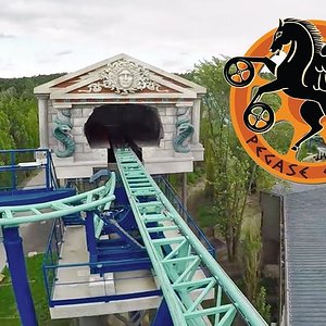 Pégase Express (Onride/POV) Video Parc Asterix [NEW 2017]