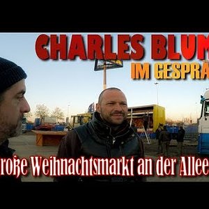Charles Blume im Gespräch... Über die 2. Auflage des Großen Weihnachtsmarkt an der Allee Berlin